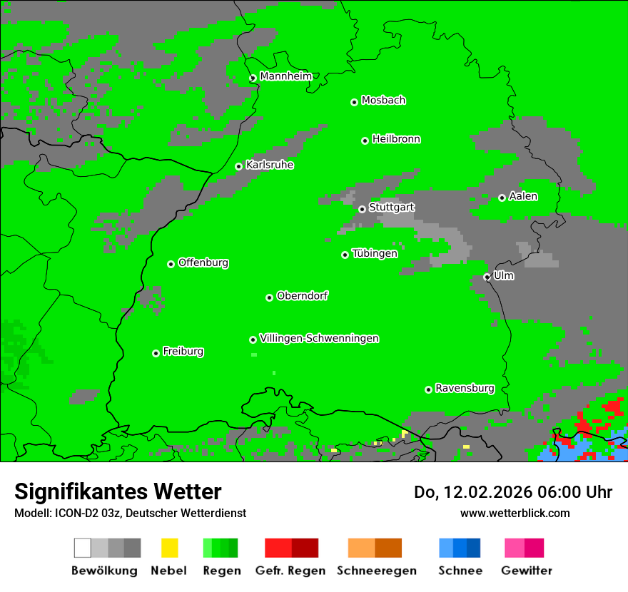 Signifikantes Wetter