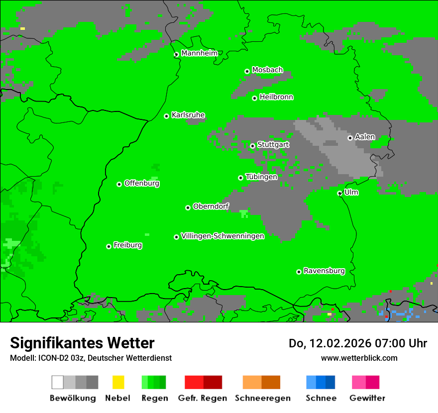 Signifikantes Wetter