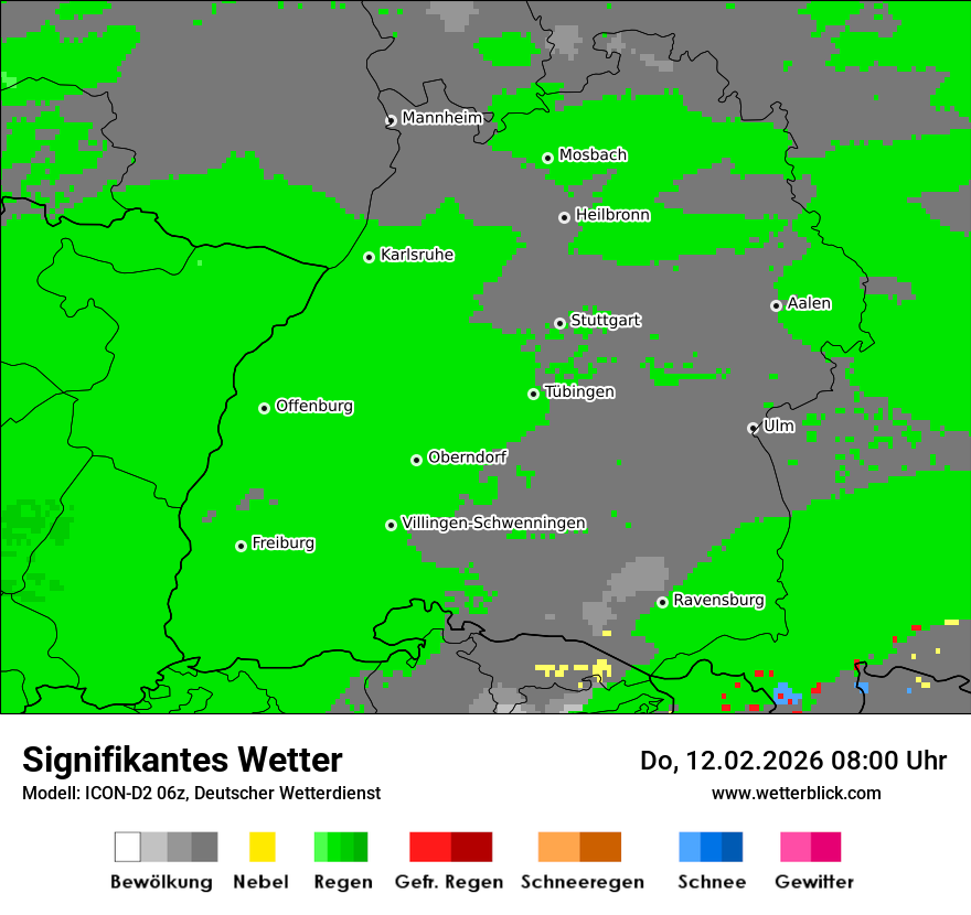 Signifikantes Wetter