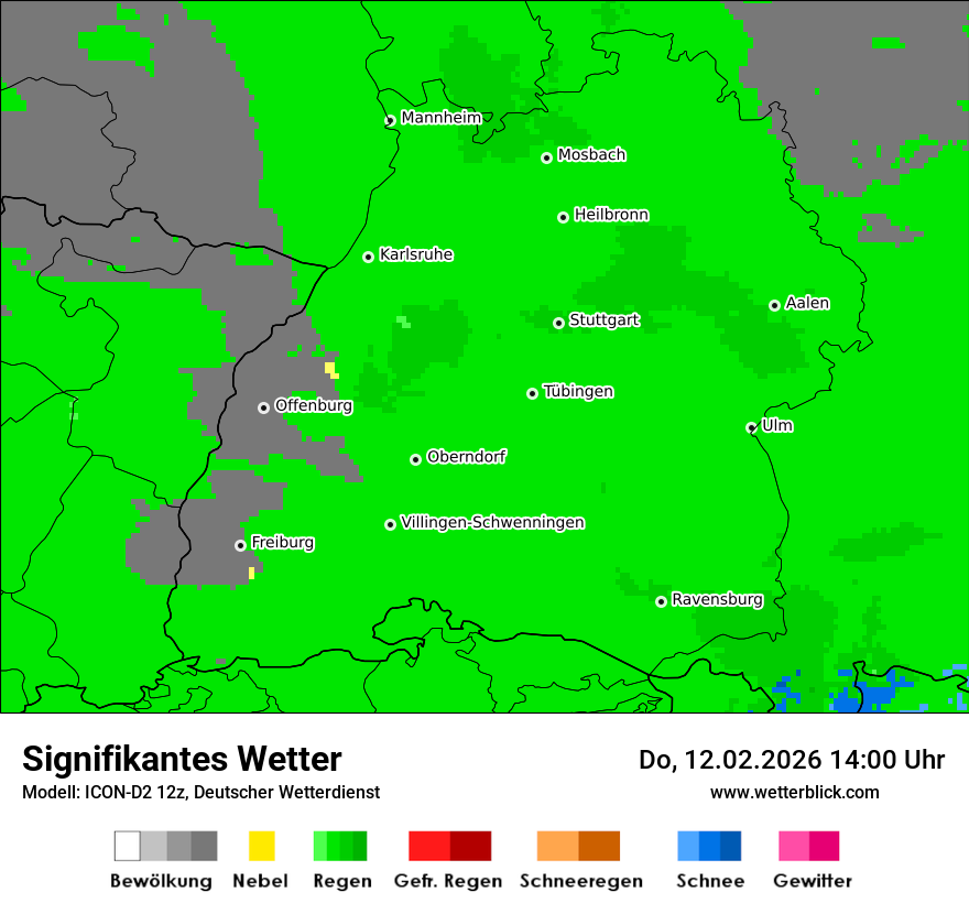 Signifikantes Wetter
