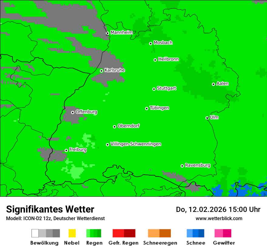 Signifikantes Wetter