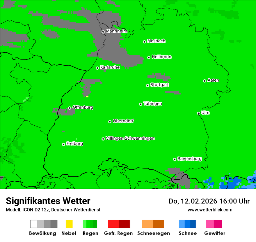 Signifikantes Wetter
