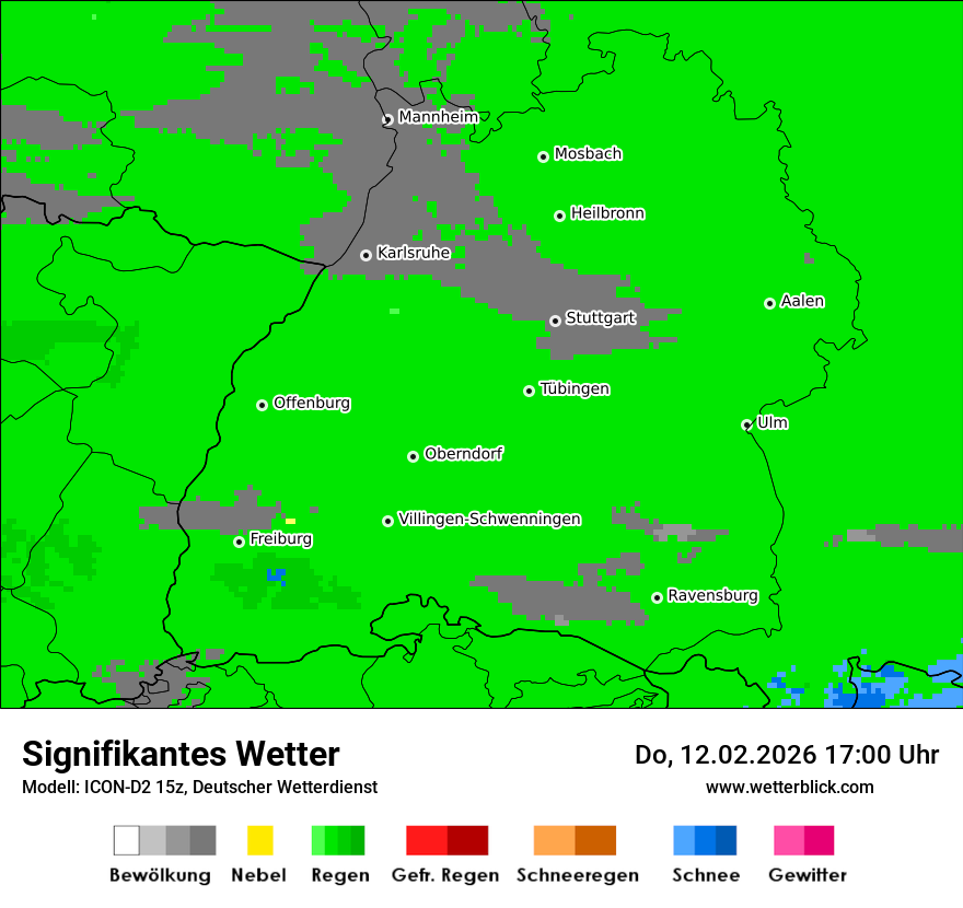 Signifikantes Wetter
