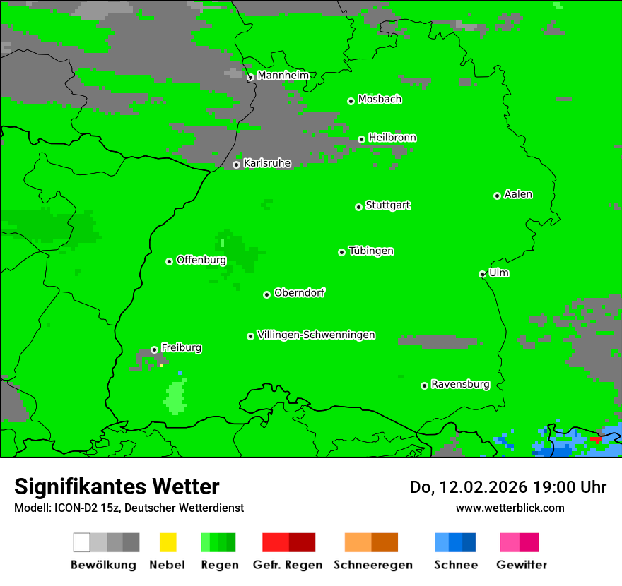 Signifikantes Wetter