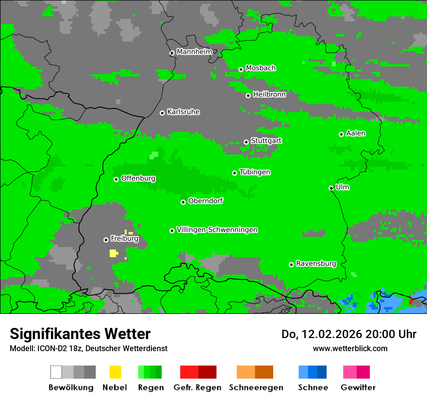 Signifikantes Wetter