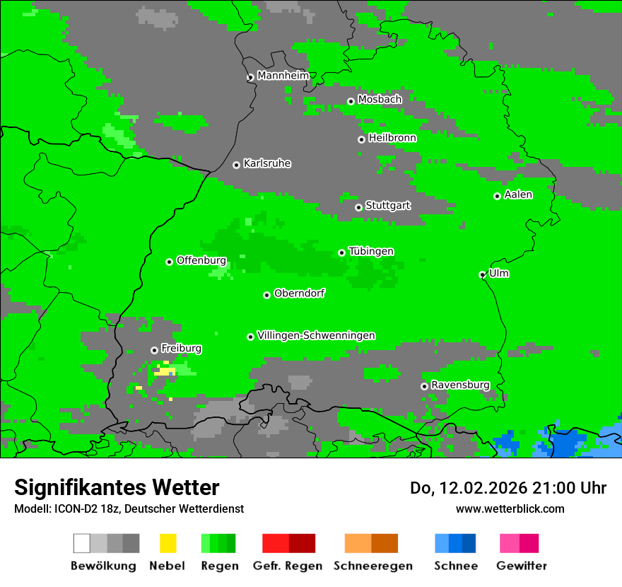 Signifikantes Wetter