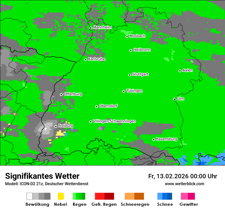 Signifikantes Wetter