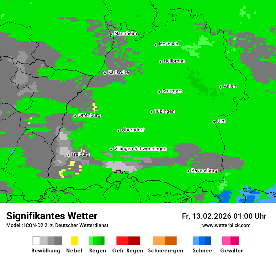 Signifikantes Wetter