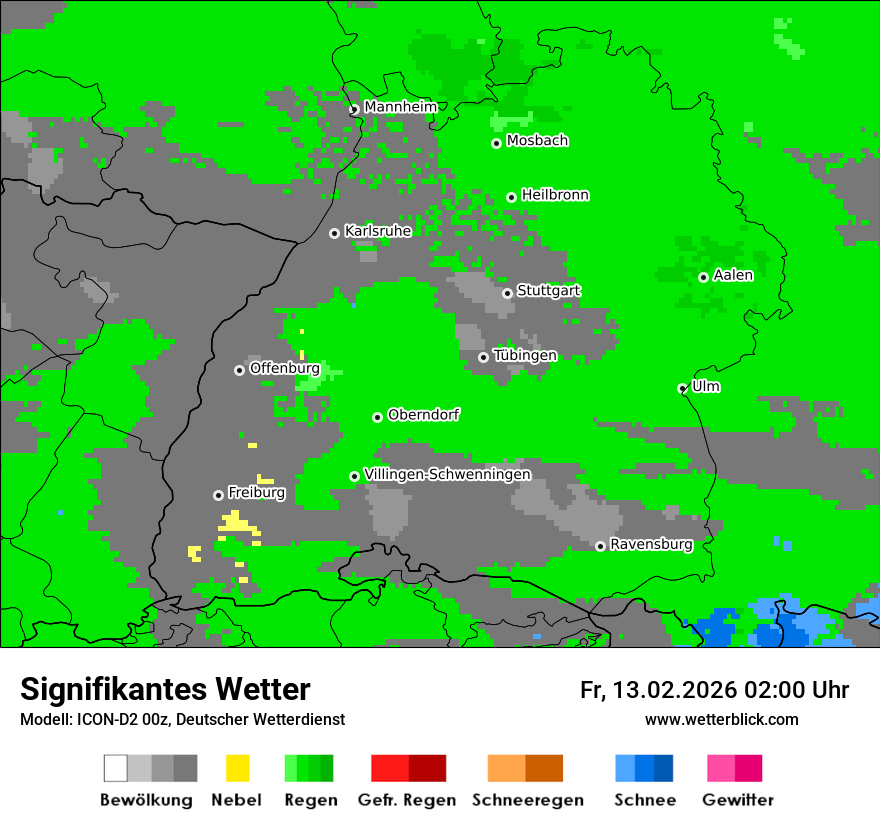 Signifikantes Wetter