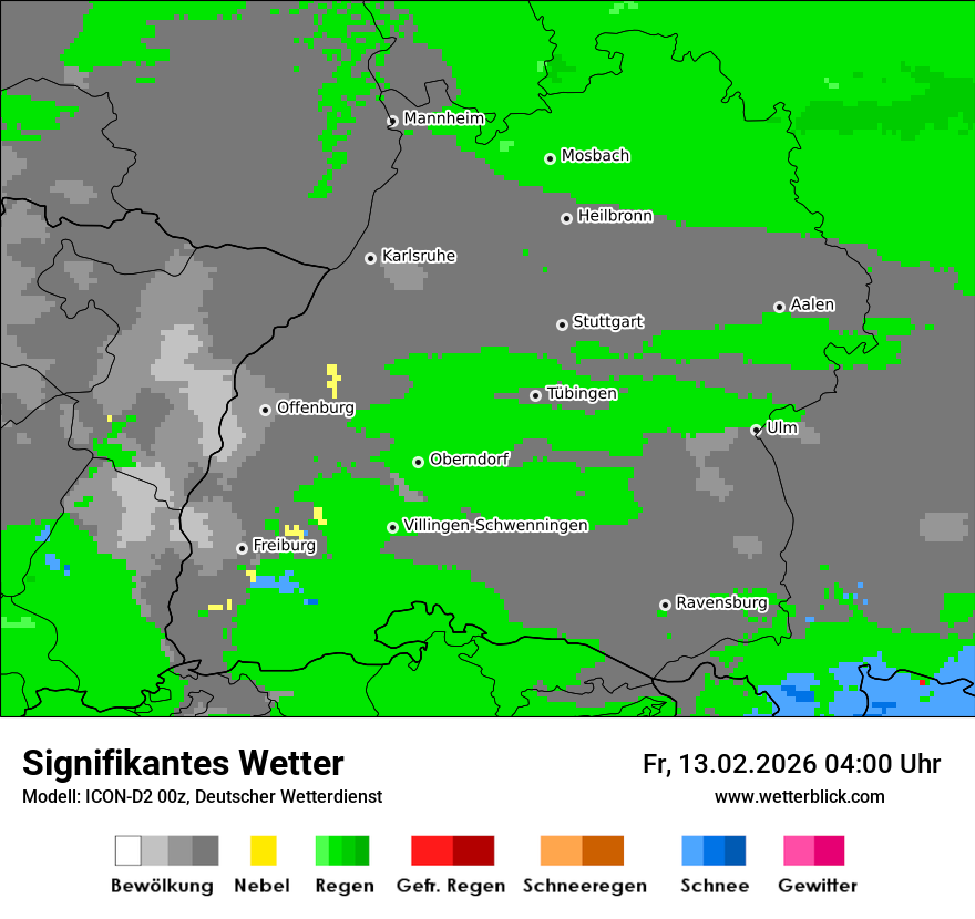 Signifikantes Wetter