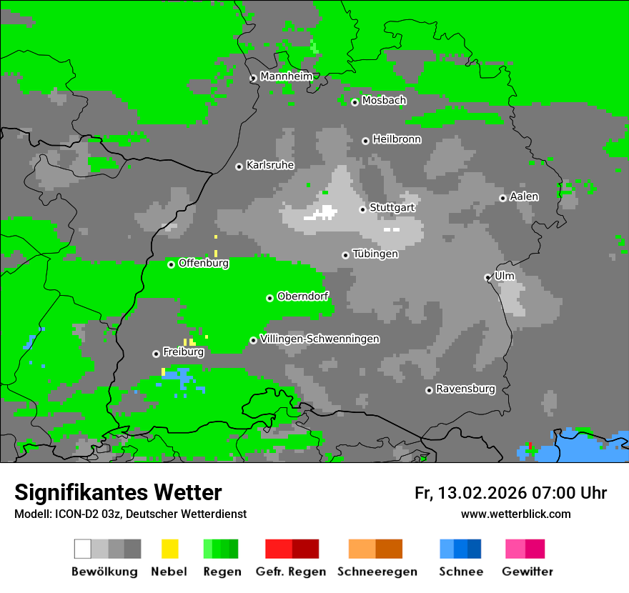 Signifikantes Wetter