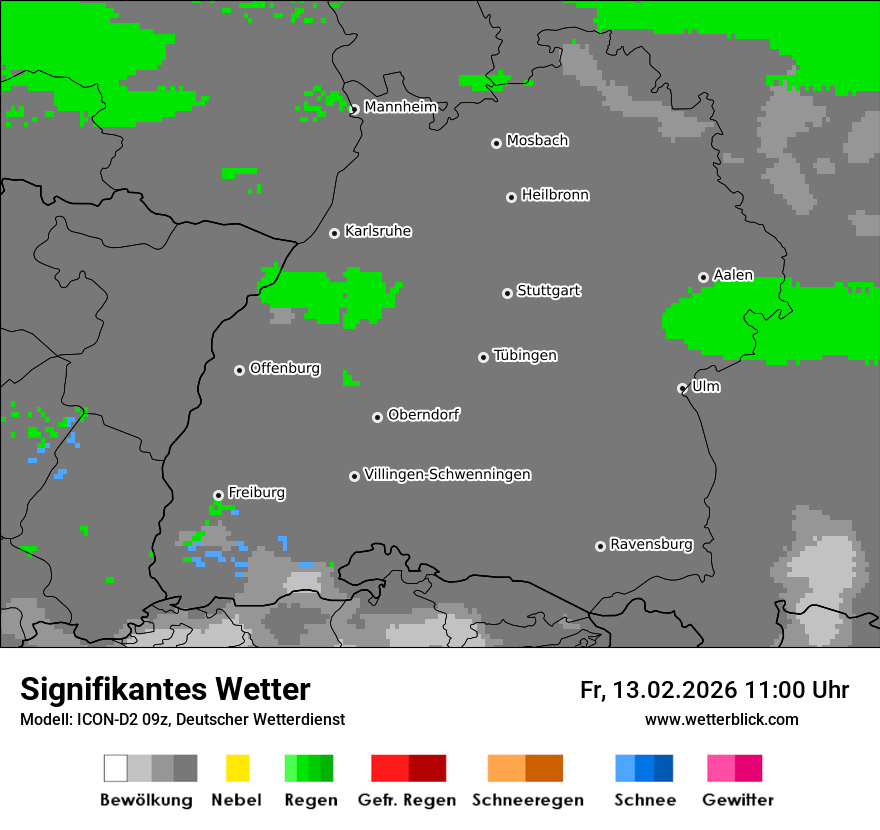 Signifikantes Wetter
