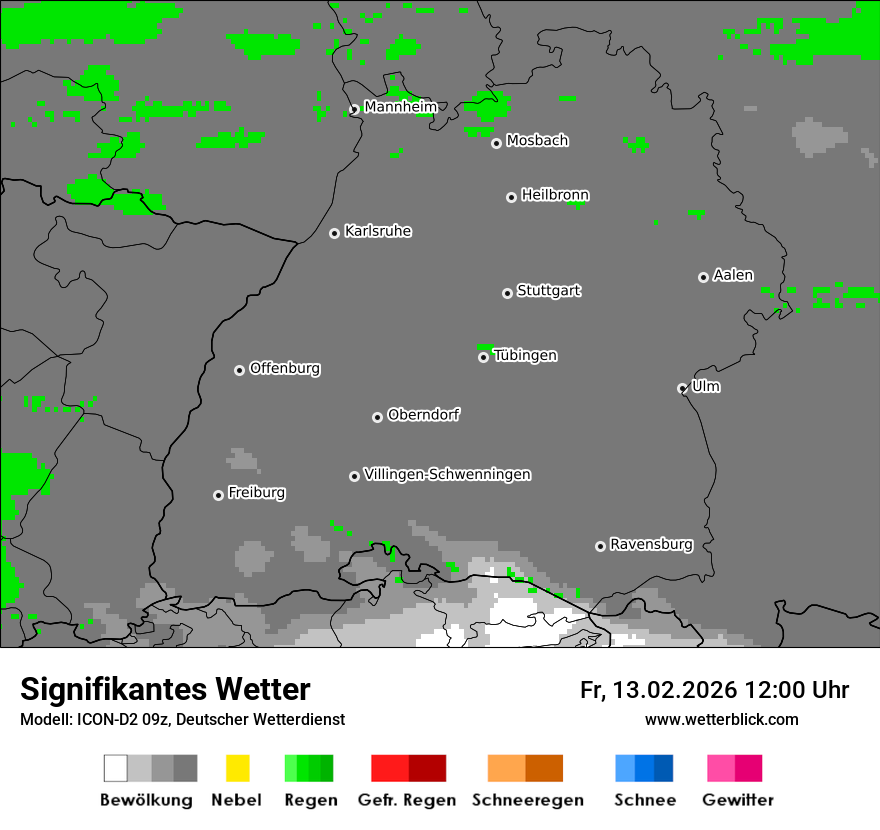 Signifikantes Wetter