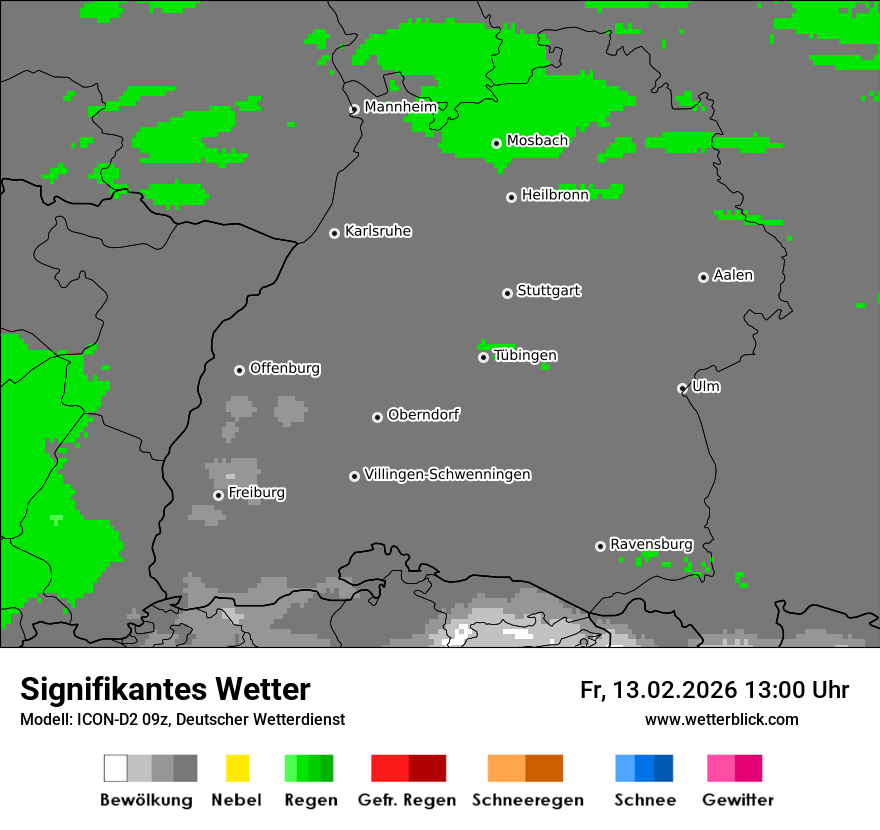 Signifikantes Wetter