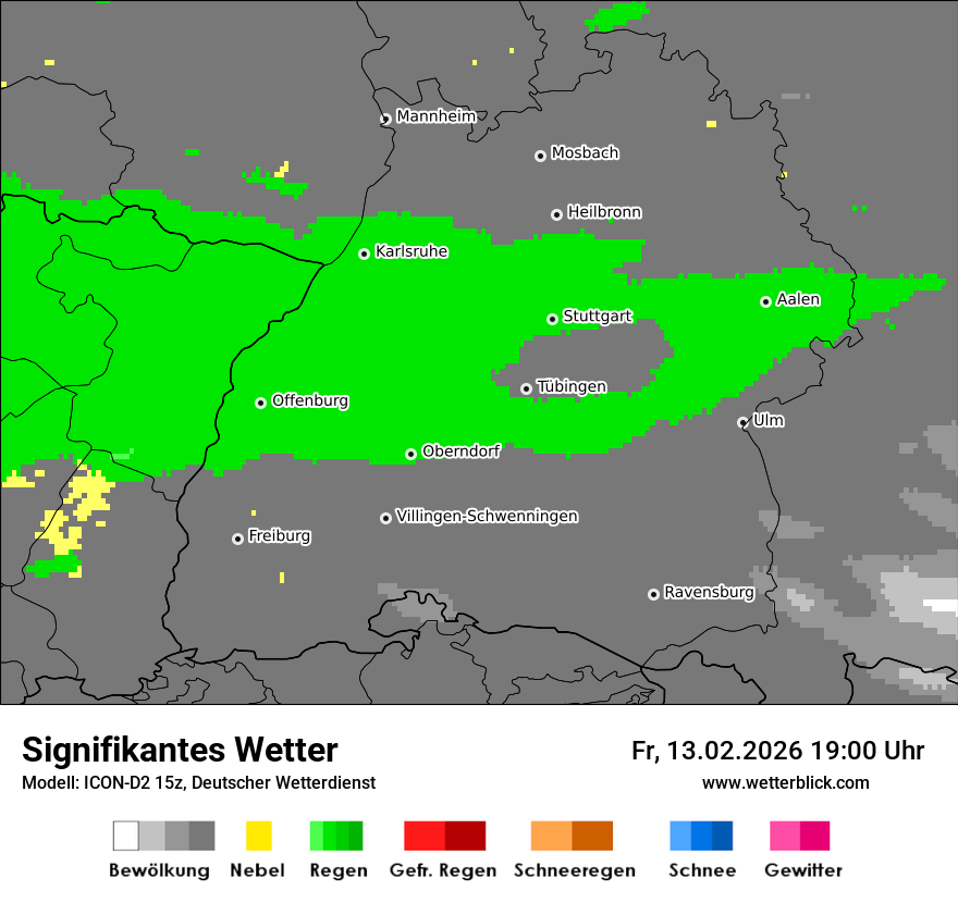 Signifikantes Wetter