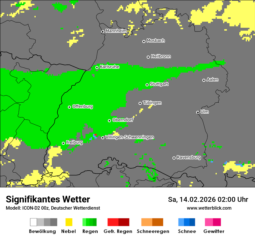 Signifikantes Wetter