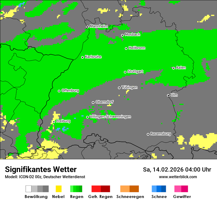 Signifikantes Wetter
