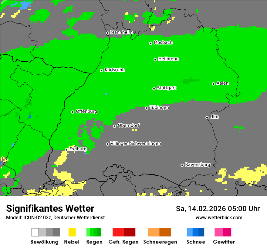 Signifikantes Wetter