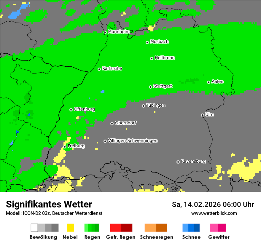 Signifikantes Wetter