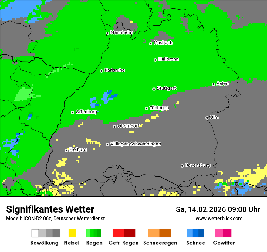 Signifikantes Wetter