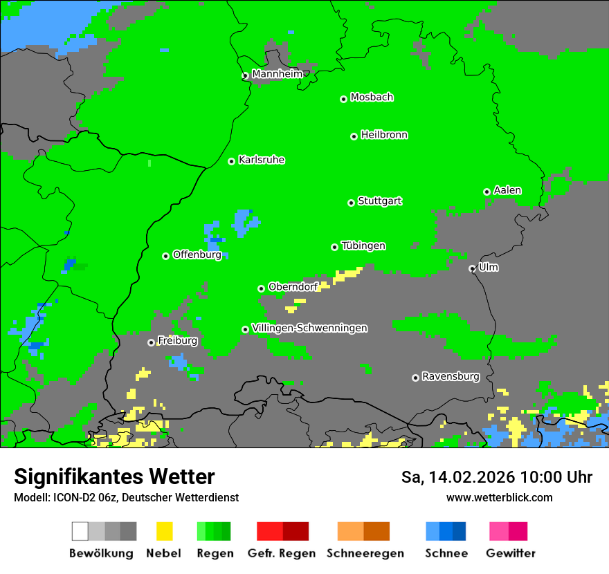 Signifikantes Wetter