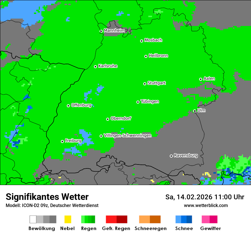 Signifikantes Wetter