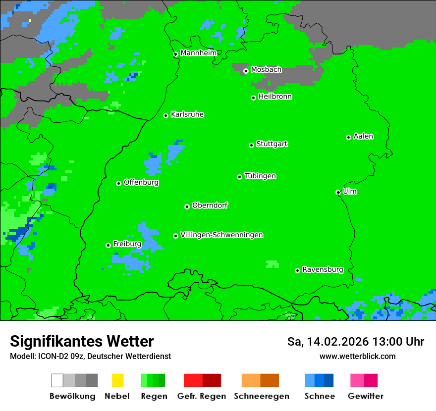 Signifikantes Wetter