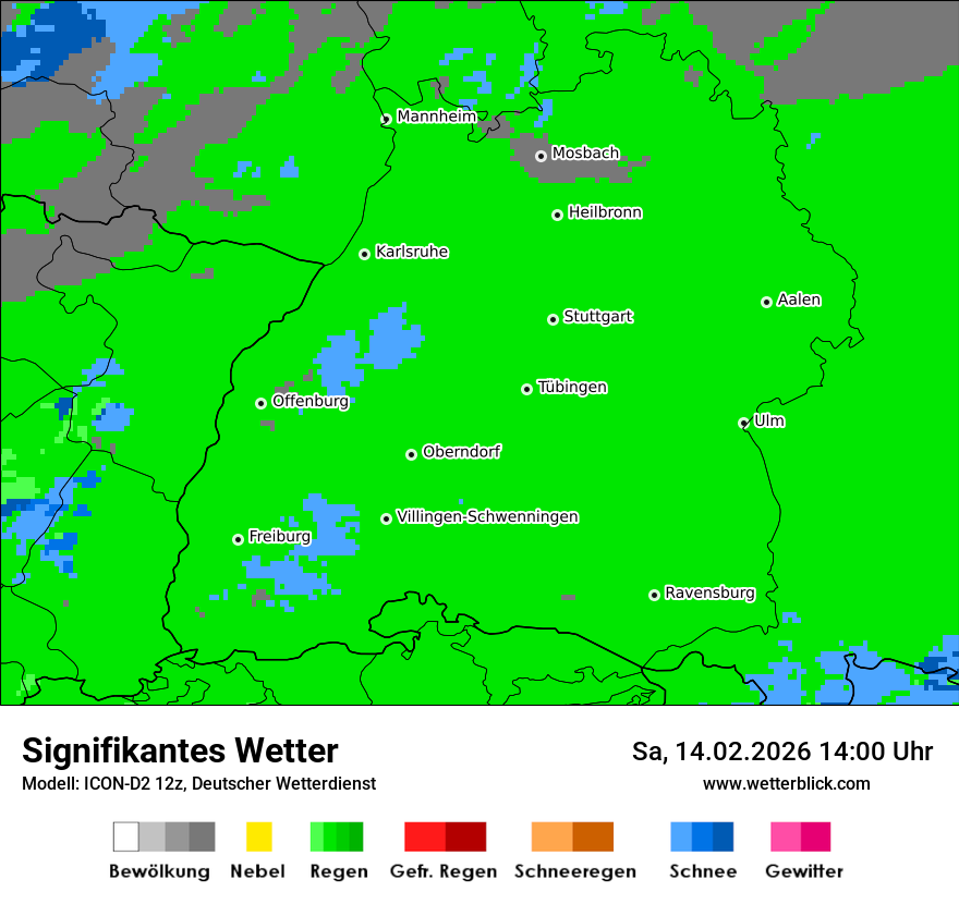 Signifikantes Wetter