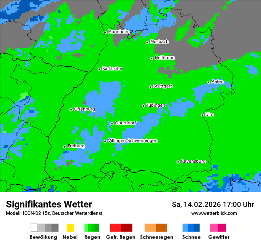 Signifikantes Wetter