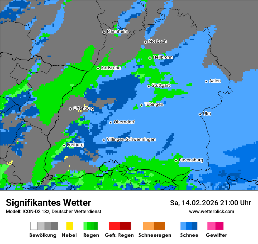 Signifikantes Wetter