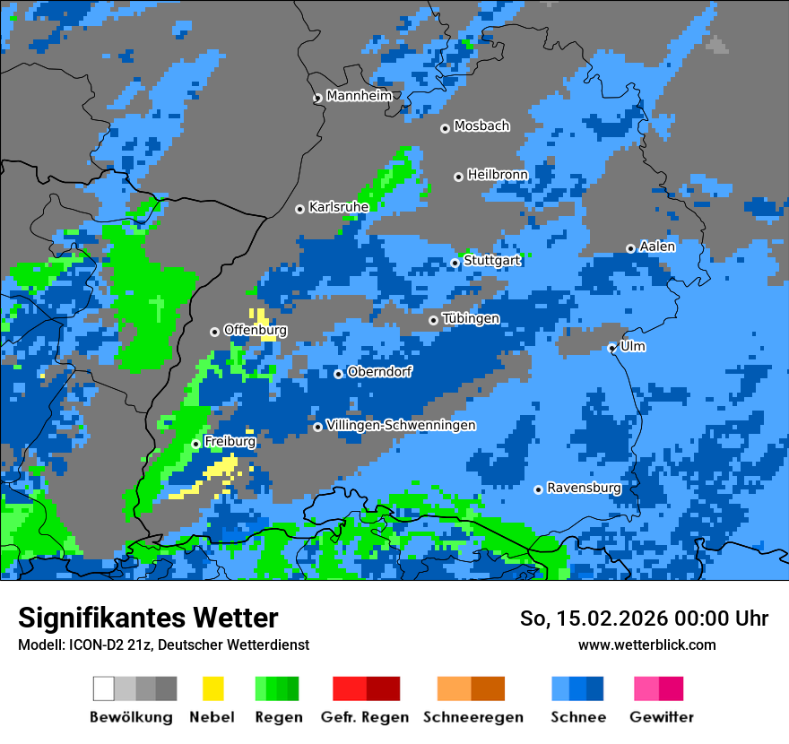 Signifikantes Wetter