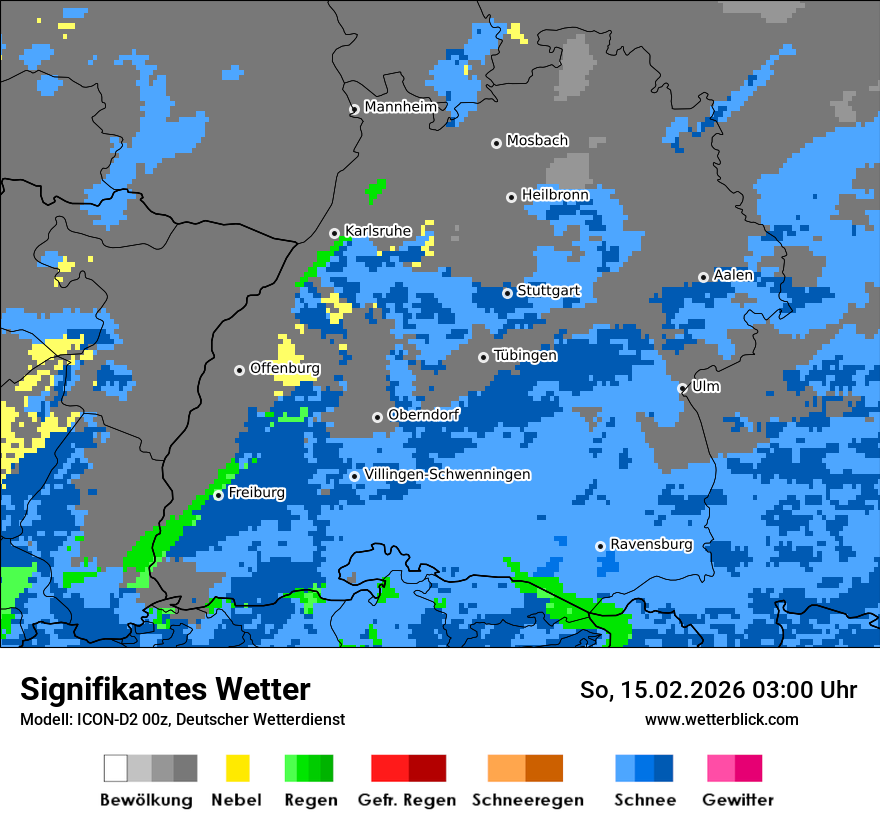 Signifikantes Wetter