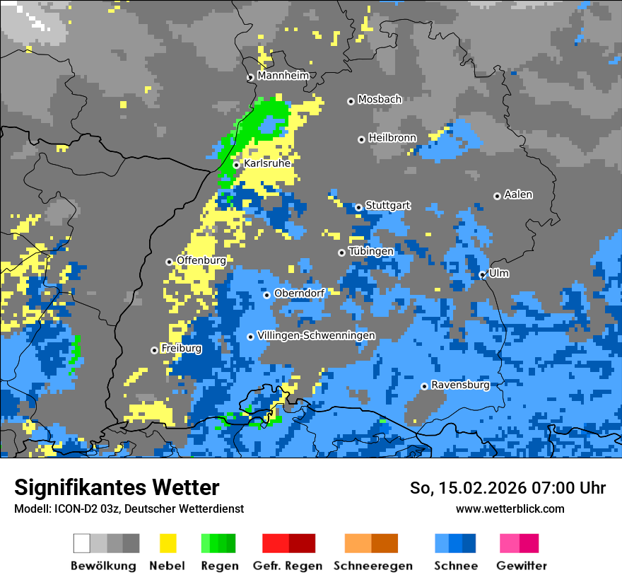 Signifikantes Wetter
