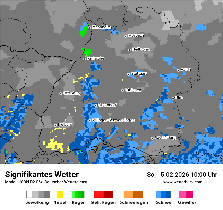 Signifikantes Wetter
