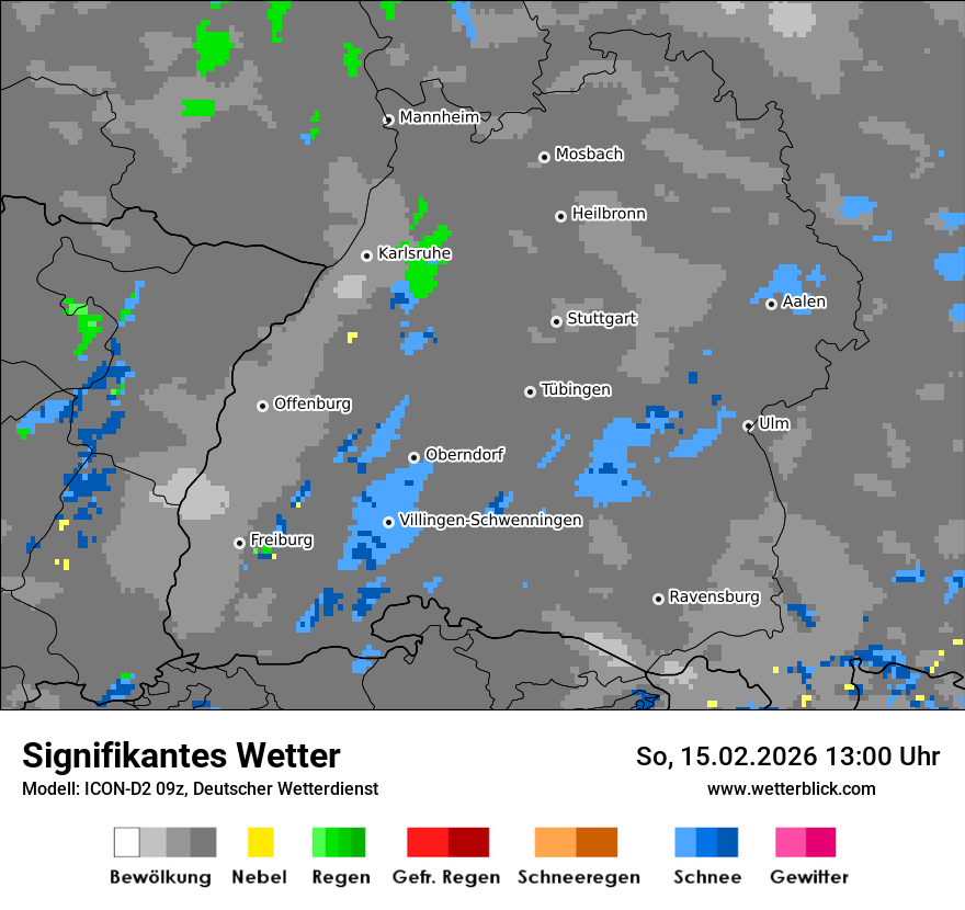 Signifikantes Wetter
