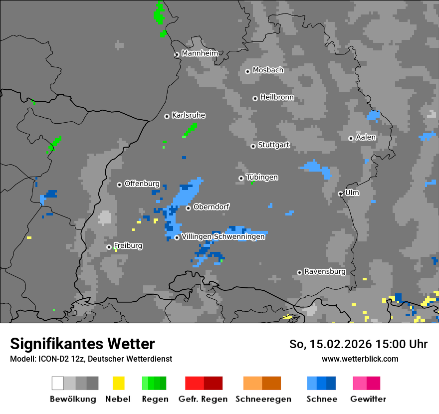 Signifikantes Wetter