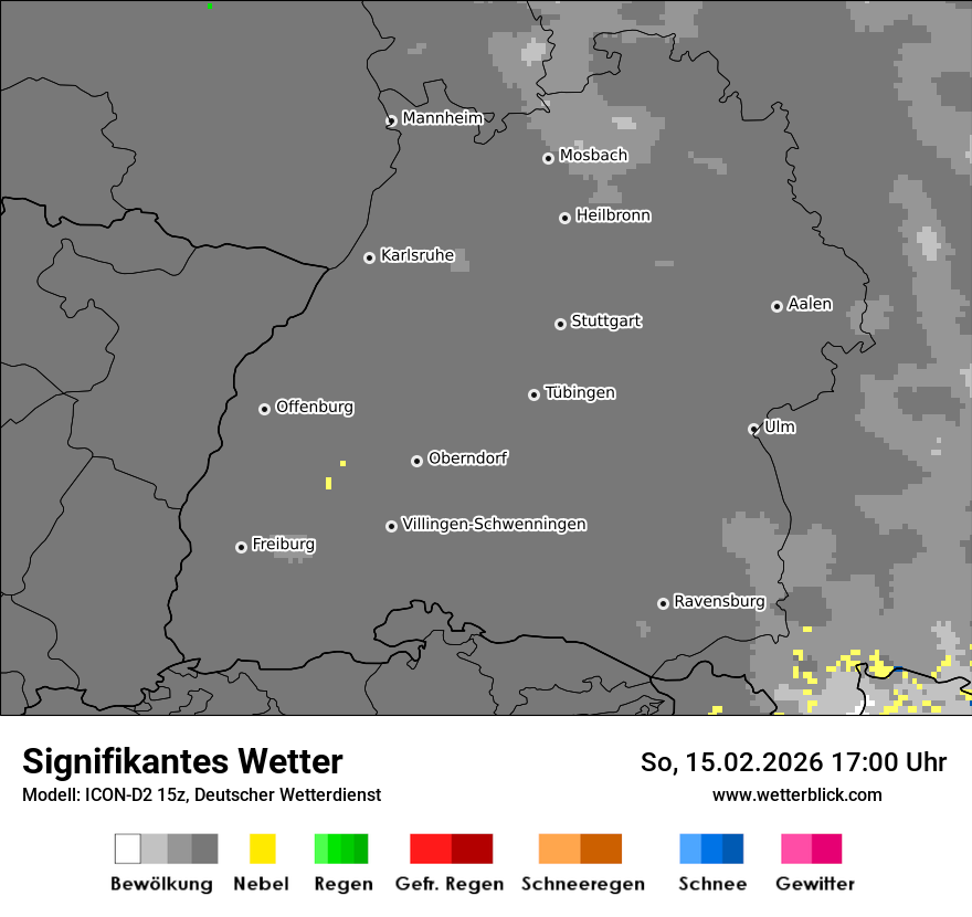 Signifikantes Wetter