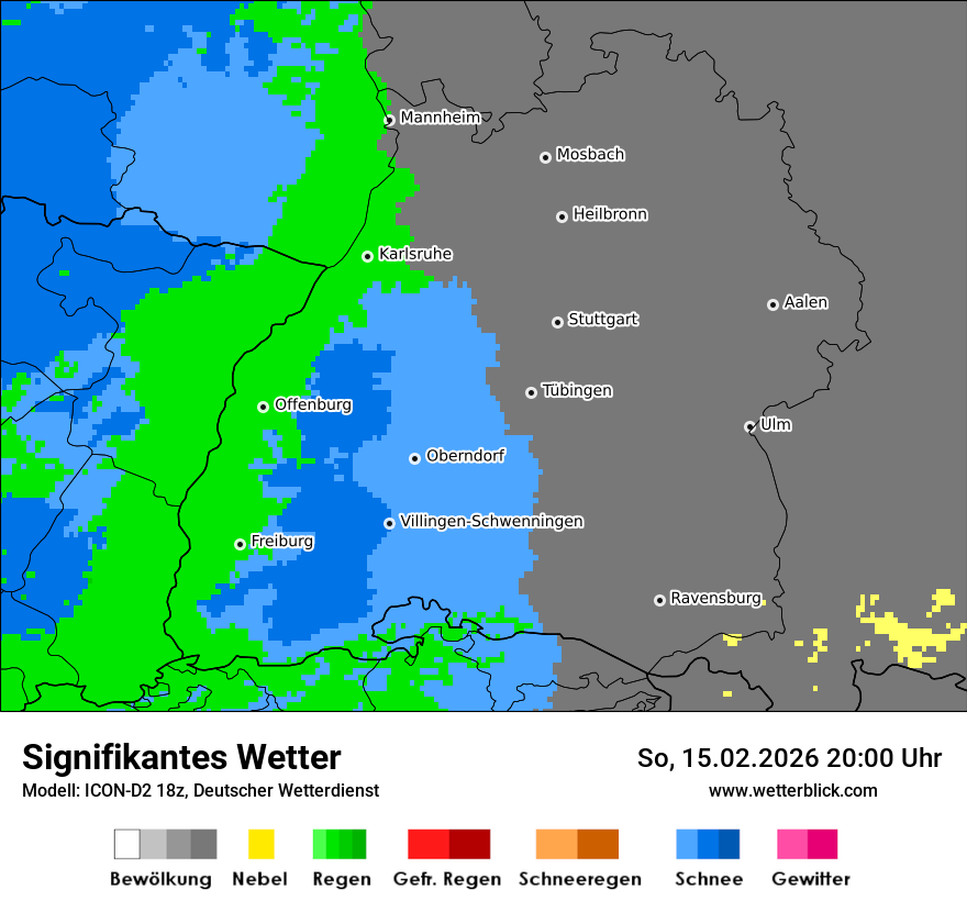 Signifikantes Wetter