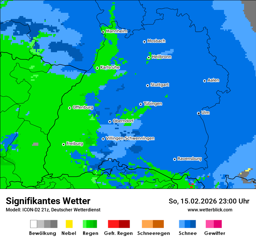 Signifikantes Wetter