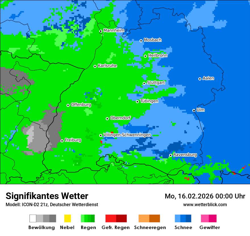 Signifikantes Wetter
