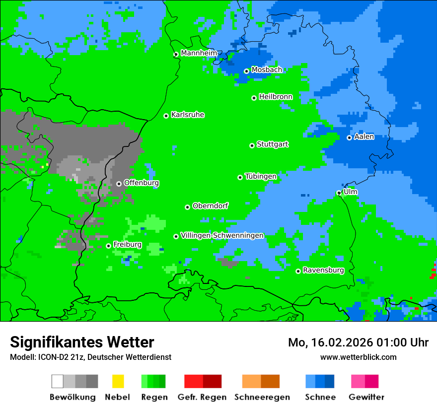 Signifikantes Wetter