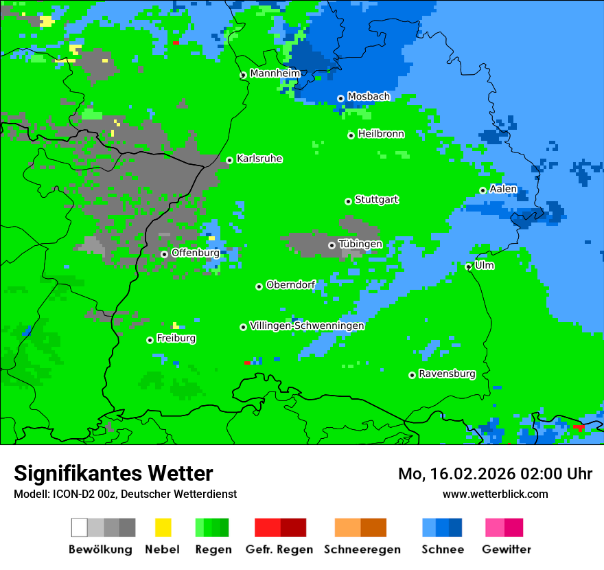 Signifikantes Wetter