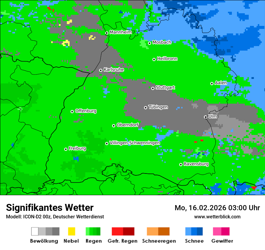 Signifikantes Wetter