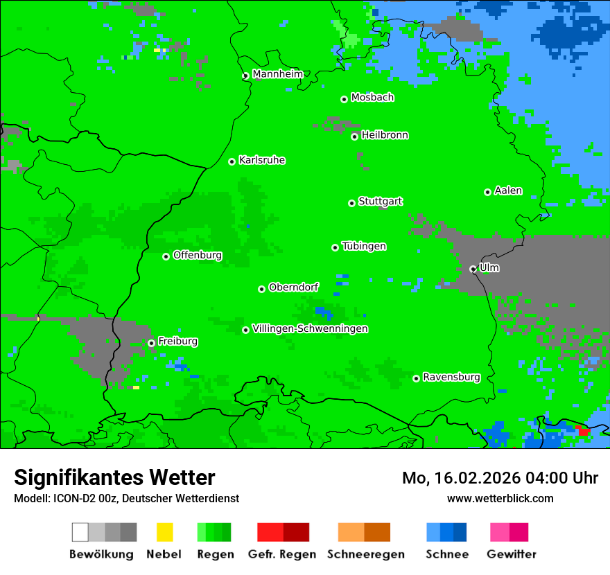 Signifikantes Wetter