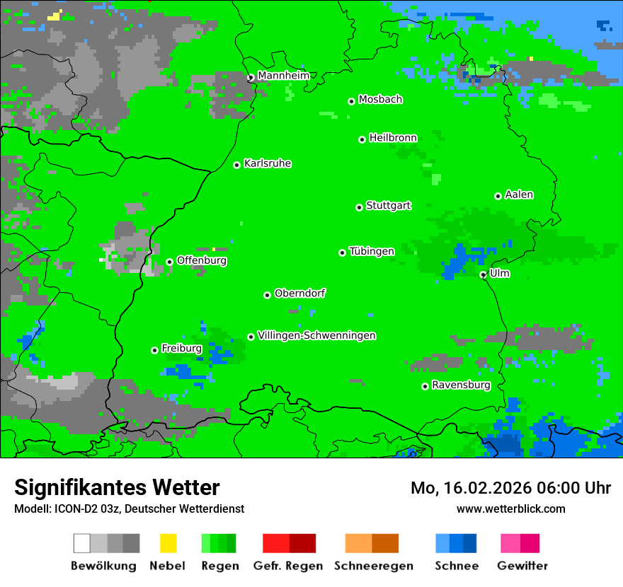 Signifikantes Wetter