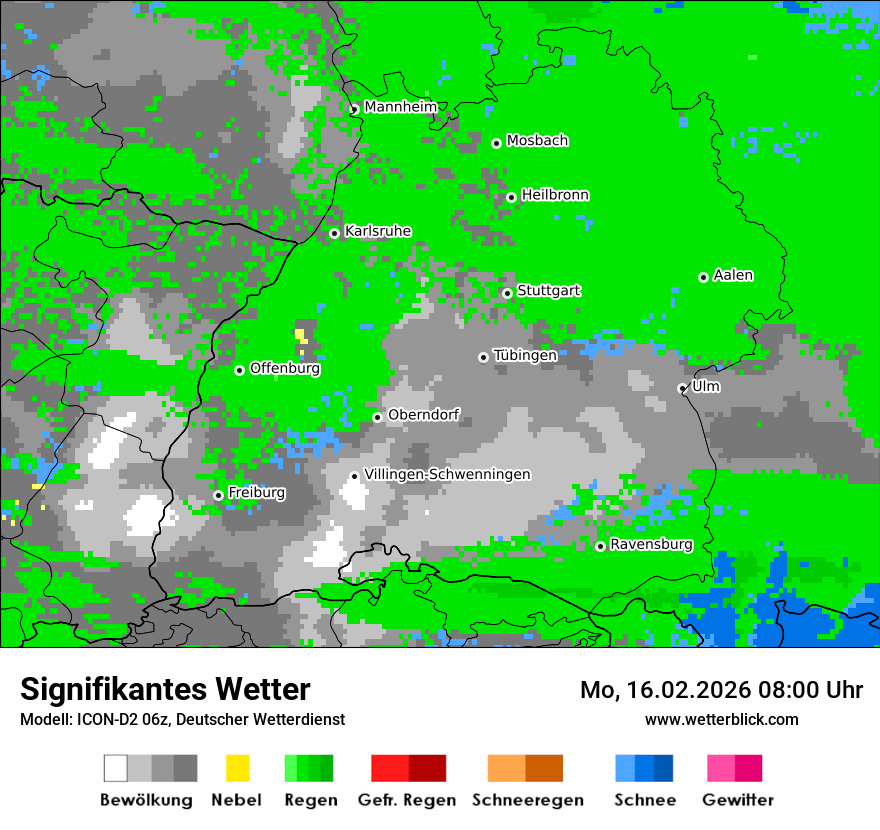 Signifikantes Wetter