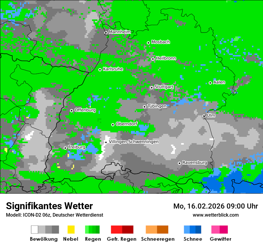 Signifikantes Wetter