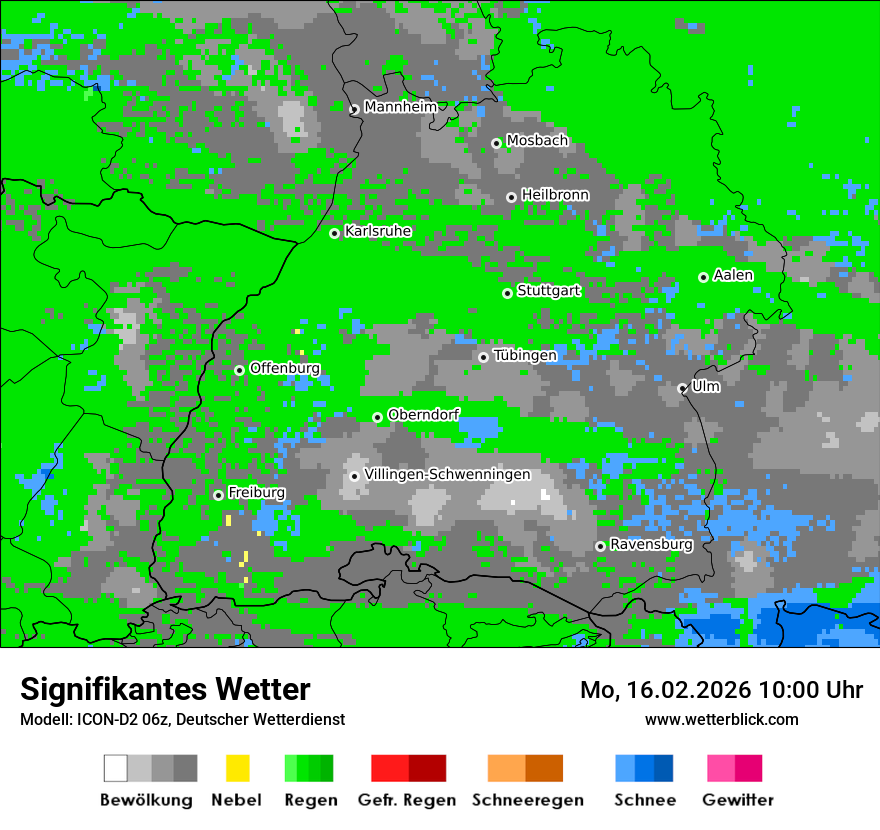 Signifikantes Wetter