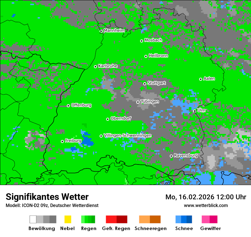 Signifikantes Wetter