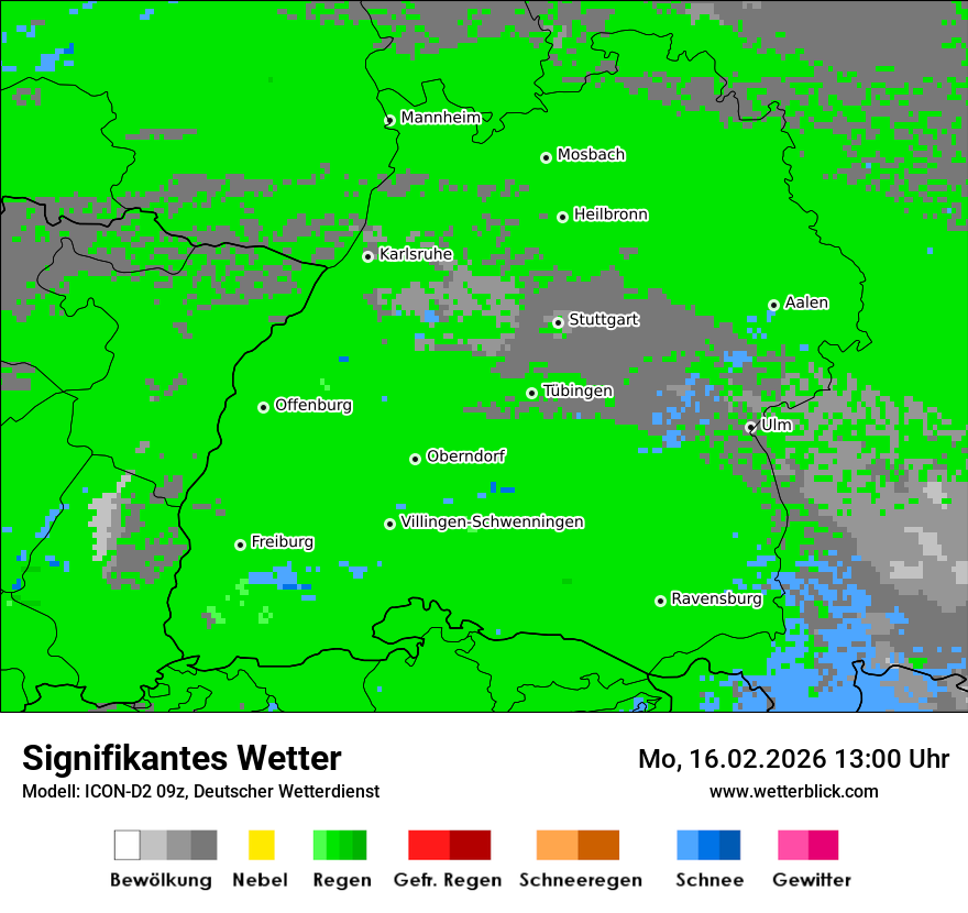 Signifikantes Wetter